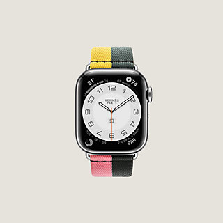 Band Apple Watch Hermès Single Tour 41 mm Casaque | Hermès Canada